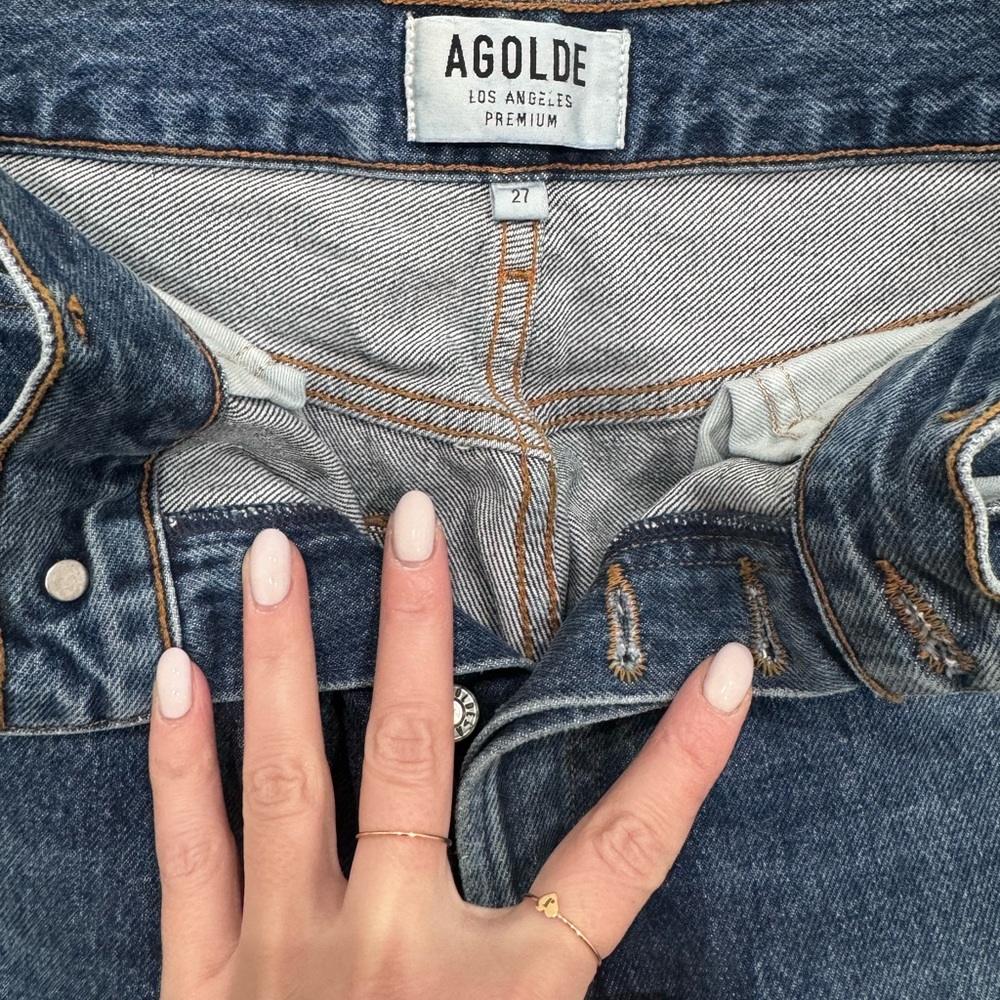 Agolde straight leg jeans size 27